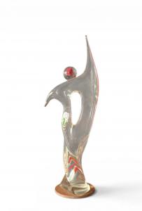 Ballerina in vetro di Murano