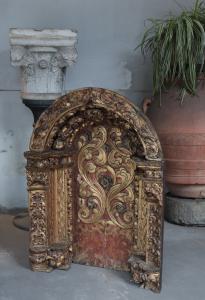 Gilded shrine, Spain, 17th Century