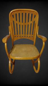sedia a dondolo thonet