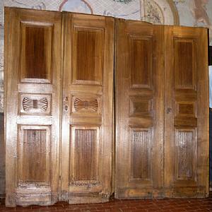 ptci331 pequenas portas com design "grissini" com medidas de 104/105 x altura de 192/193