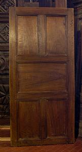 ptir245 porta em nogueira, medidas: altura 195 cm x 91,5 cm
