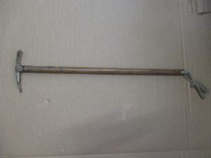 Climbing ice ax with wooden handle Bardonecchia - first half of the 20th century