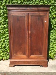 Antique Walnut Wardrobe Charles X - Restored (work in progress)_car 1216