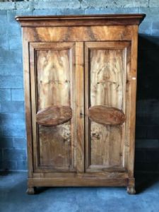 Carlo X Walnut Wardrobe with 2 Doors - Restored (work in progress)_car 1280