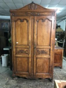 Important Provençal Cherry Wardrobe - Restored (in progress)_car 1377