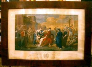 Pair of Colored Neoclassical Engravings