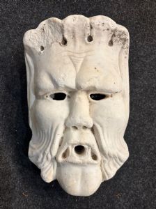 Marble fountain mask